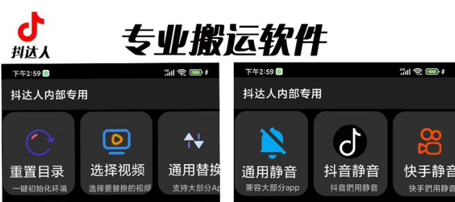 对外收费699抖音傻瓜式一键搬运，起号专用5分钟一个视频《软件+详细教程》-网创社区