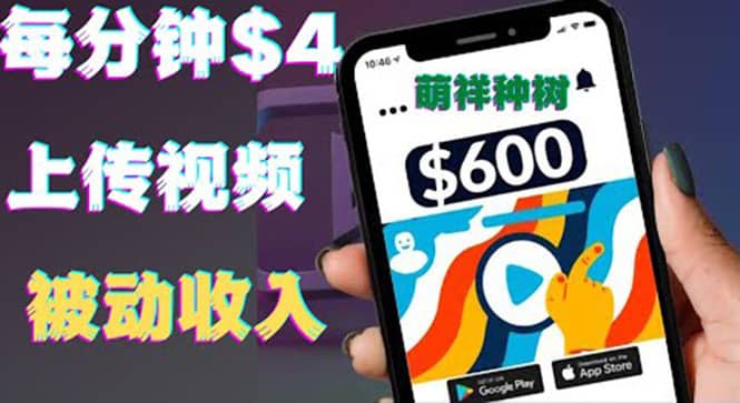 只需要上传视频然后每分钟赚4美元项目：详细操作步骤，新手也可操作-网创社区
