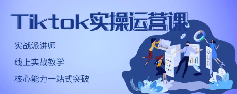 TikTok实操运营课，手把手账号实战，适合零基础Tiktok新人-网创社区