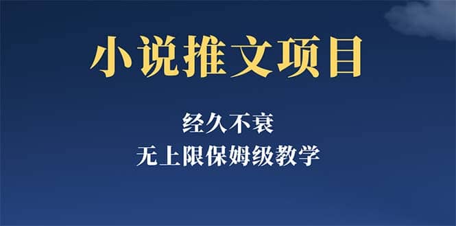 经久不衰的小说推文项目，单号月5-8k，保姆级教程，纯小白都能操作-网创社区