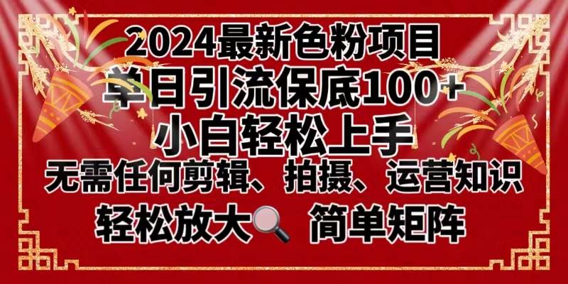2024最新换脸项目，小白轻松上手，单号单月变现3W＋，可批量矩阵操作放大-网创社区