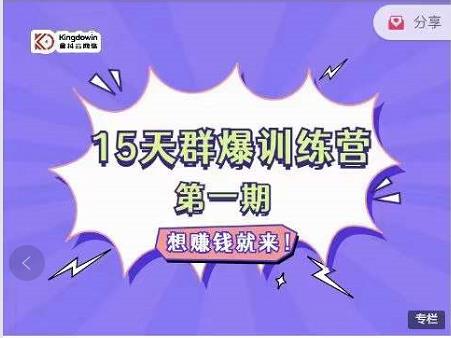 金抖云Peter《15天群爆训练营》，破解抖音玄学，群爆心法，起号方式-网创社区