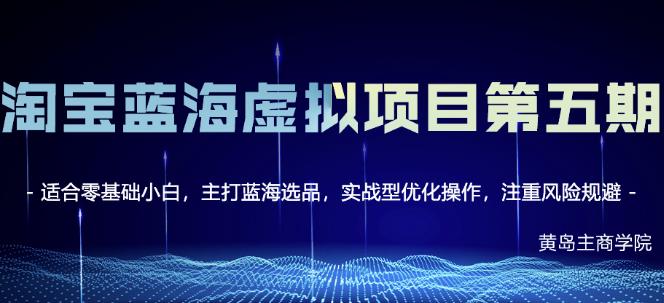 淘宝虚拟无货源3.0+4.0+5.0，适合零基础小白，主打蓝海选品，实战型优化操作-网创社区
