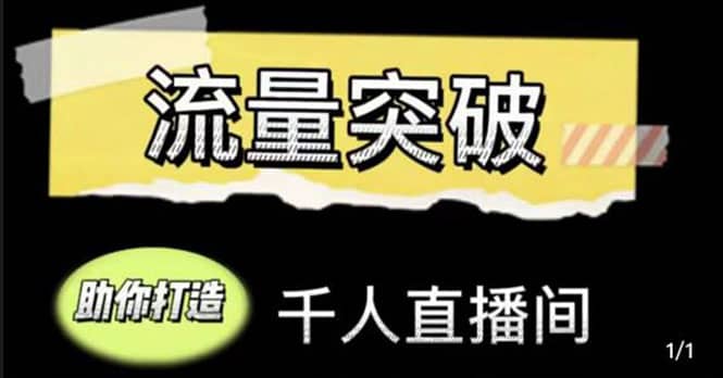 直播运营实战视频课，助你打造千人直播间（14节视频课）-网创社区