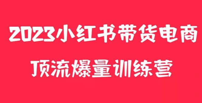 小红书电商爆量训练营，月入3W+！可复制的独家养生花茶系列玩法-网创社区