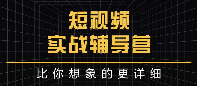 达人队长:短视频实战辅导营，比你想象的更详细-网创社区