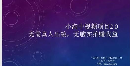 小淘项目组网赚永久会员，绝对是具有实操价值的，适合有项目做需要流程【持续更新】-网创社区