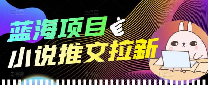 外面收费6880的小说推文拉新项目，个人工作室可批量做【详细教程】-网创社区