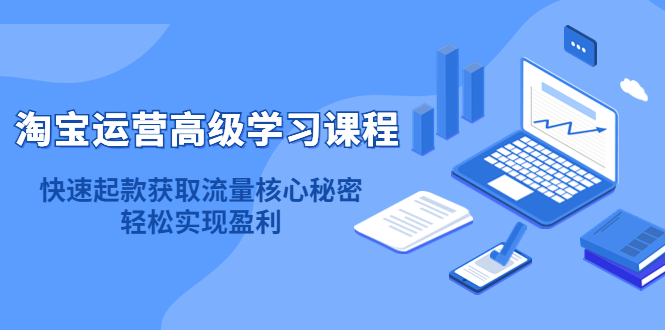淘宝运营高级学习课程：快速获取流量核心秘密，轻松实现盈利！-网创社区