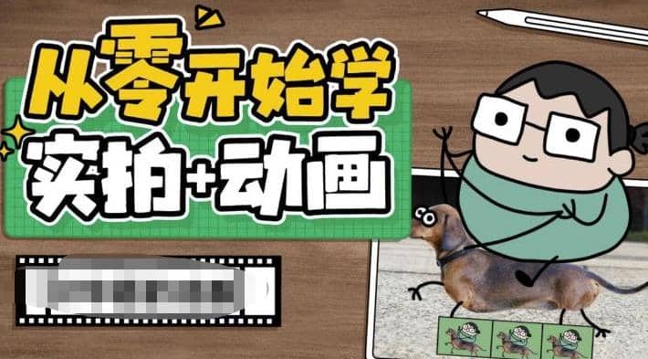 从零开始学实拍加动画，实拍加动画创意教程（49节视频课）-网创社区