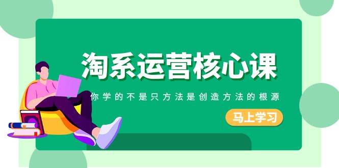 淘系-运营核心课，你学的不是只方法是创造方法的根源（190节课）-网创社区