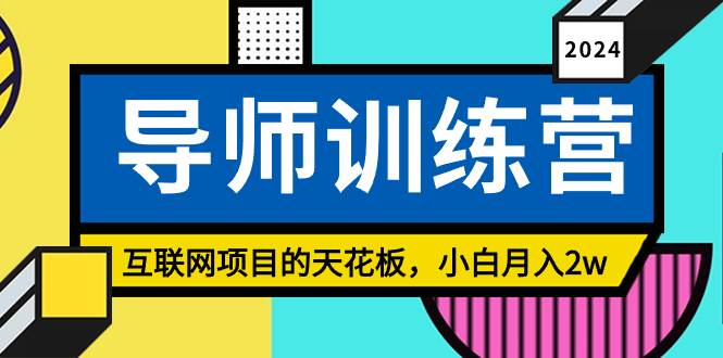 《导师训练营》精准粉丝引流的天花板，小白月入2w-网创社区