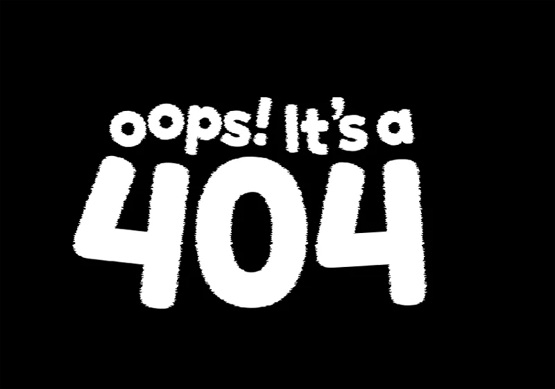 文字抖动动画特效404错误页面HTML源码-网创社区