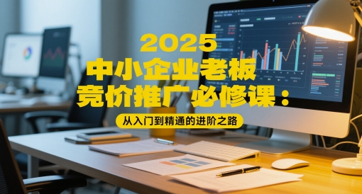 2025中小企业老板竞价推广必修课：从入门到精通的进阶之路-网创社区