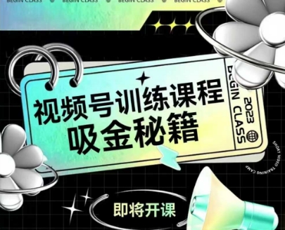 如何做好视频号，视频号训练课程，吸金秘籍-网创社区