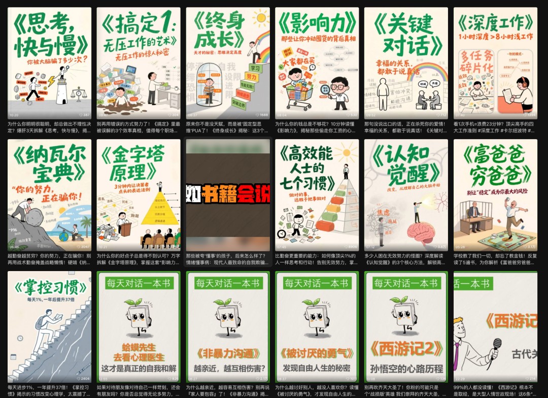 利用扣子工作流制作AI视频工具，一键制作“假如书籍会说话”爆款视频保姆级教程-网创社区